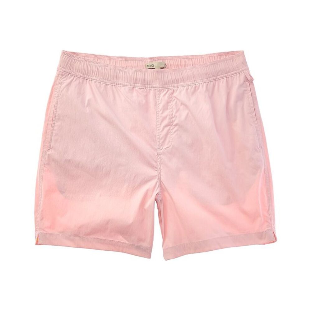 Onia Mens  Stretch Swim Short, Pink